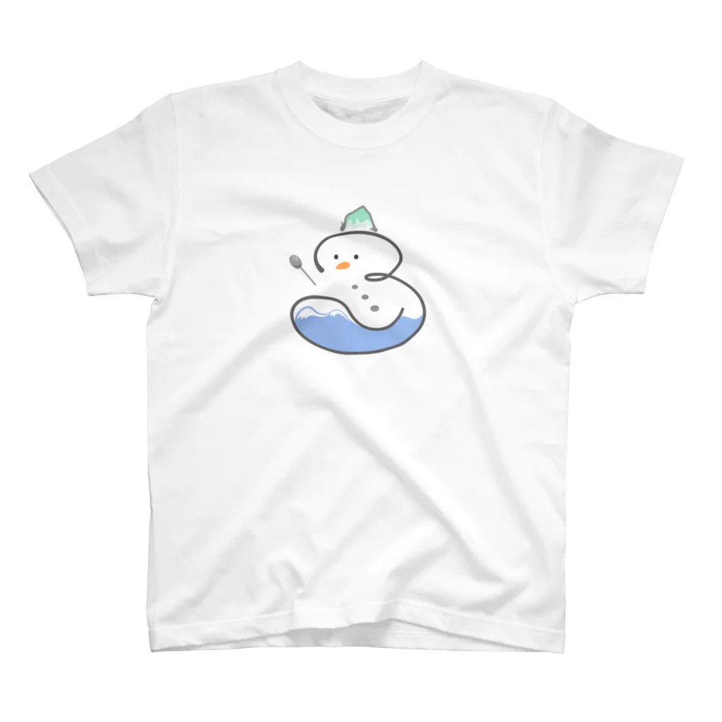 Osanpo-Nekoのかき氷でおま(メロン味) Regular Fit T-Shirt
