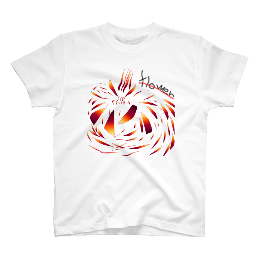 竹とりのおきなのflower スタンダードTシャツ