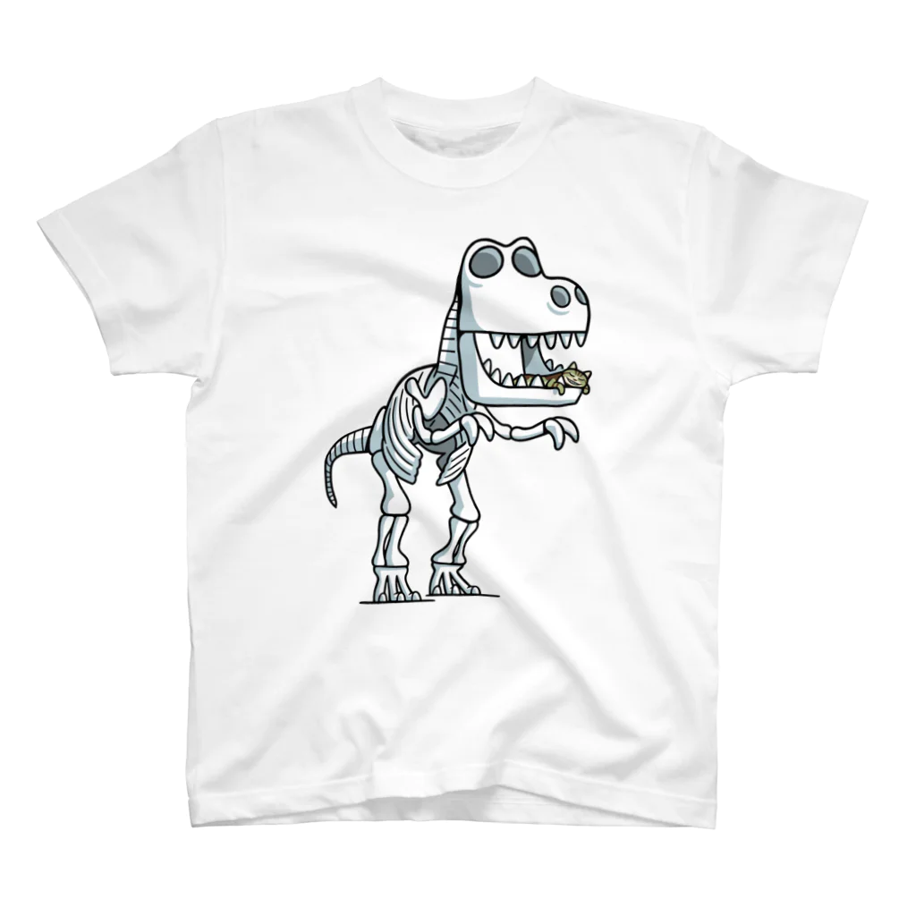 Studio-Takeumaのbone dino スタンダードTシャツ