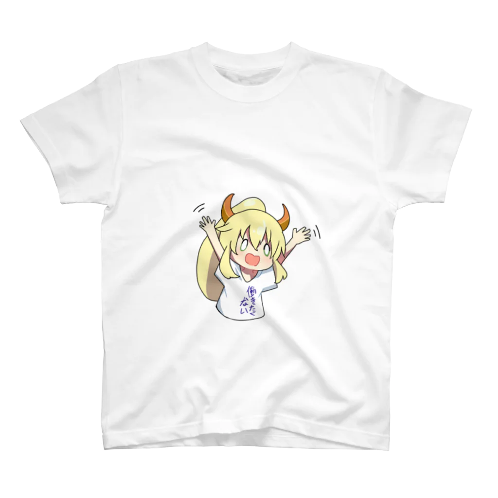 garaha＠小説家になろうの働かない娘っ子シリーズ スタンダードTシャツ