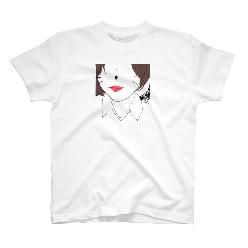 りつの自撮りしてる女 Regular Fit T-Shirt