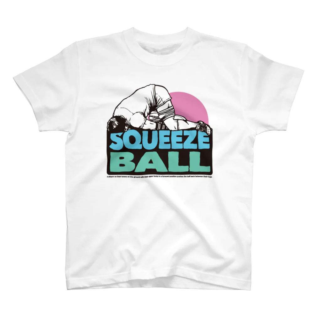 HEJSAN BUTIKEN SUZURIのSQUEEZEBALL 3（ラグビー） スタンダードTシャツ