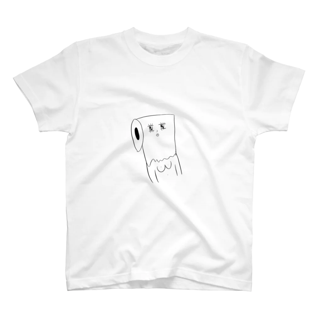 misstoiletpaperのトイレットペーパーさん Regular Fit T-Shirt