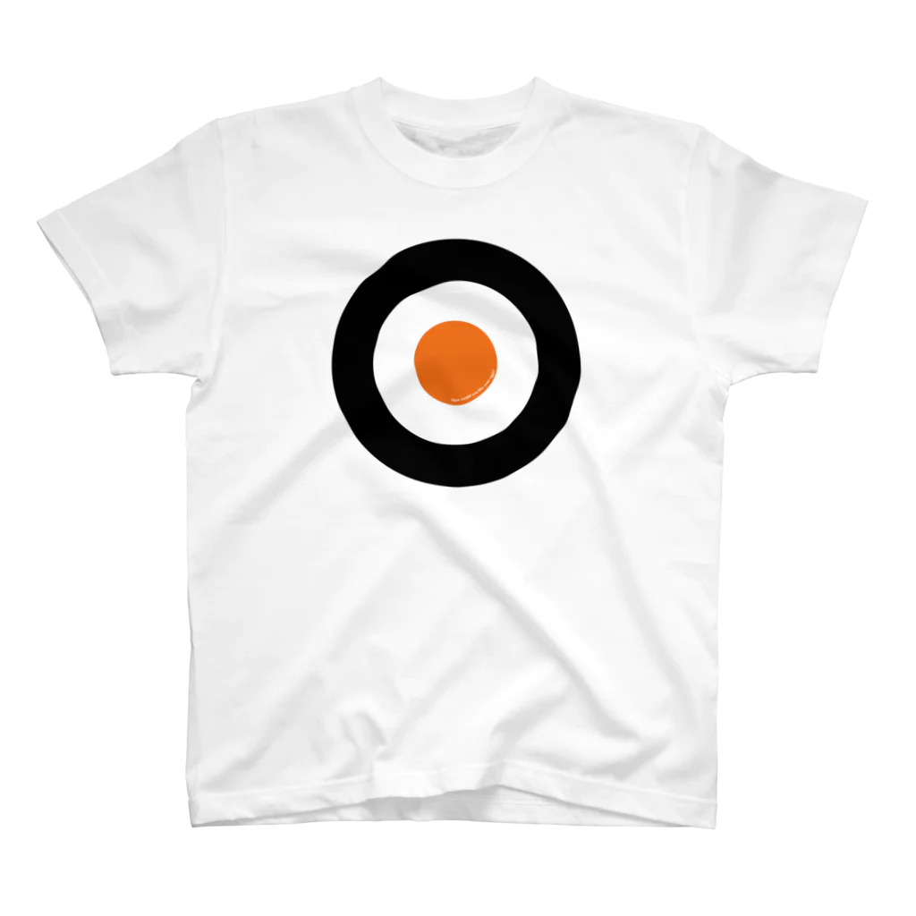 Brain Damage ClubのFried Egg Mark スタンダードTシャツ