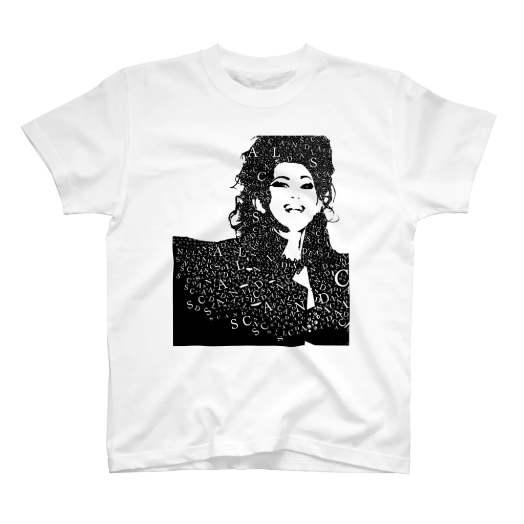 ホタ•ルイカ/Drag queenのSCANTALオリジナルTシャツ Regular Fit T-Shirt