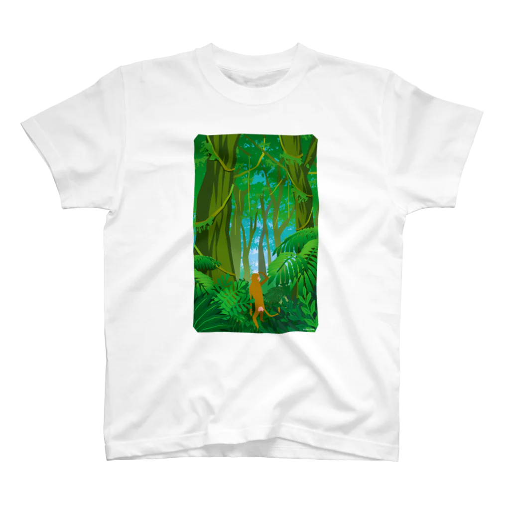 ドローラインの猿道（ジャングル） スタンダードTシャツ