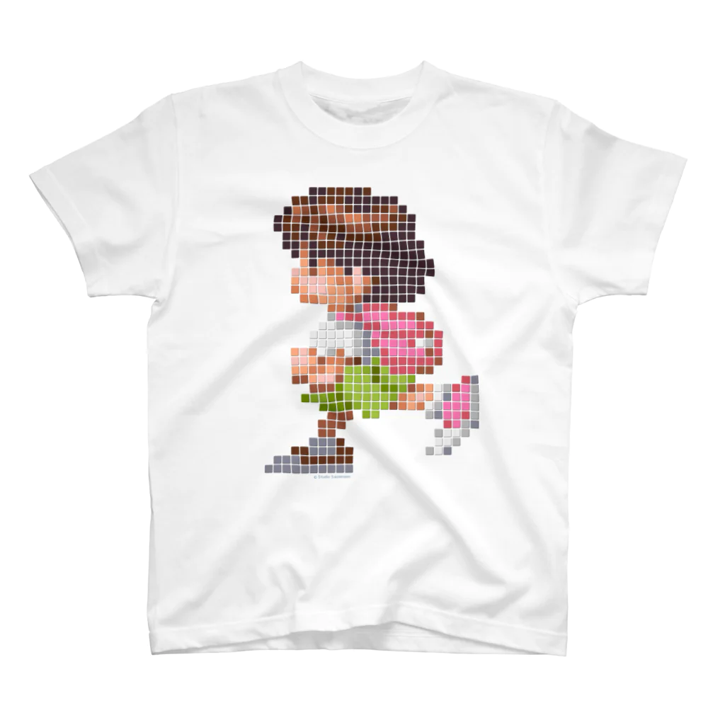 ドローラインの海腹川背　ドット絵 Regular Fit T-Shirt