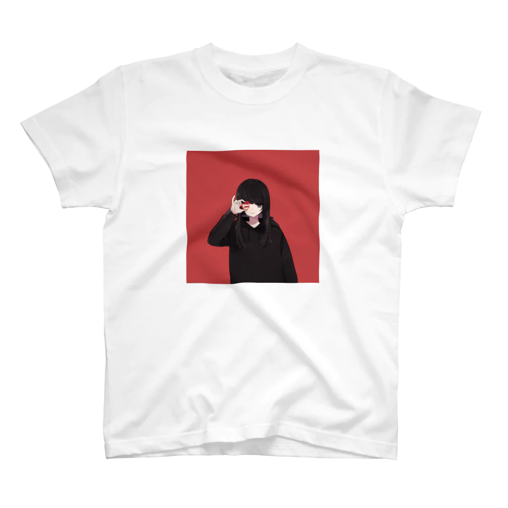 みしゃ恋SHOPの無気力カップル-RED2- スタンダードTシャツ