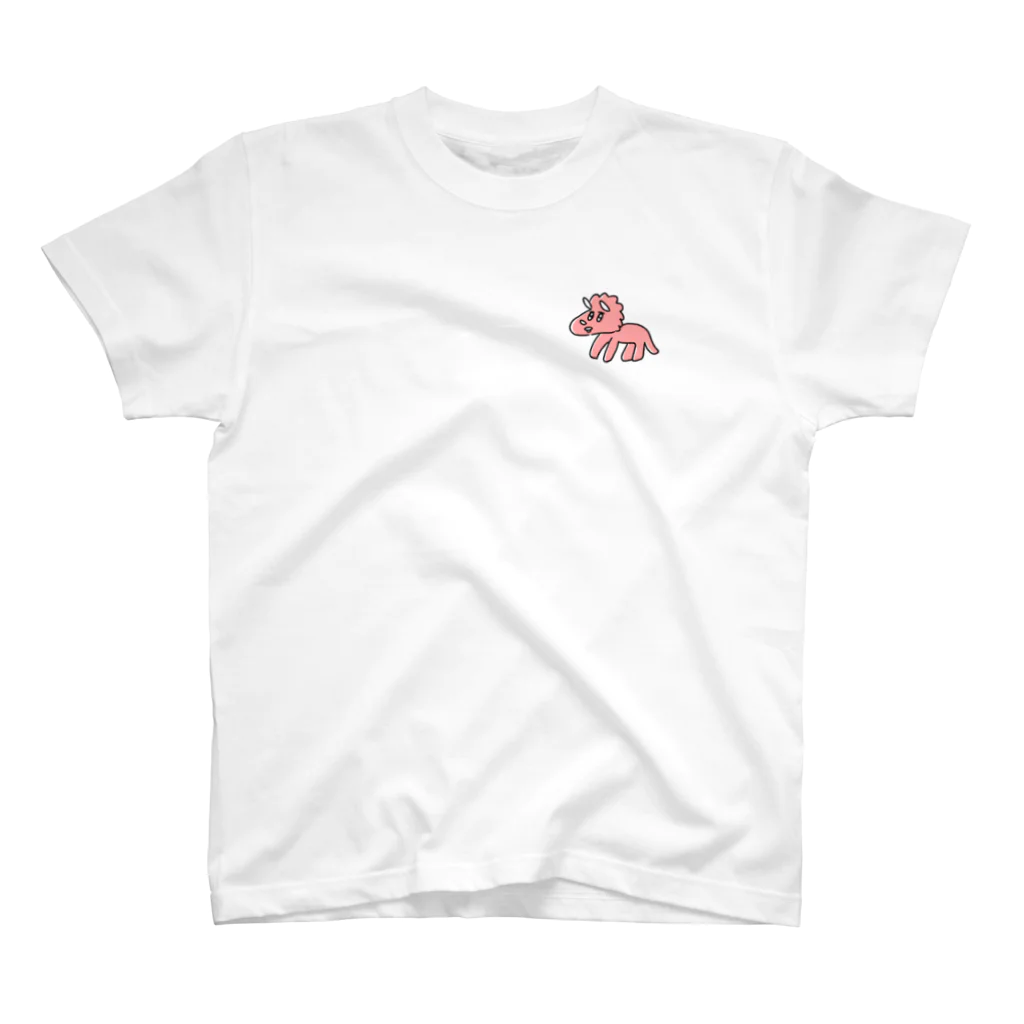 ハニョのトリケラトプス！ Regular Fit T-Shirt