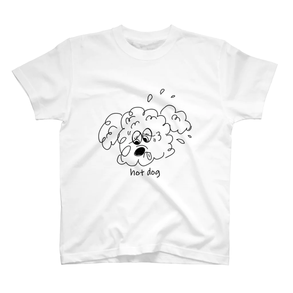 LOVEDogのホットドック　夏 スタンダードTシャツ