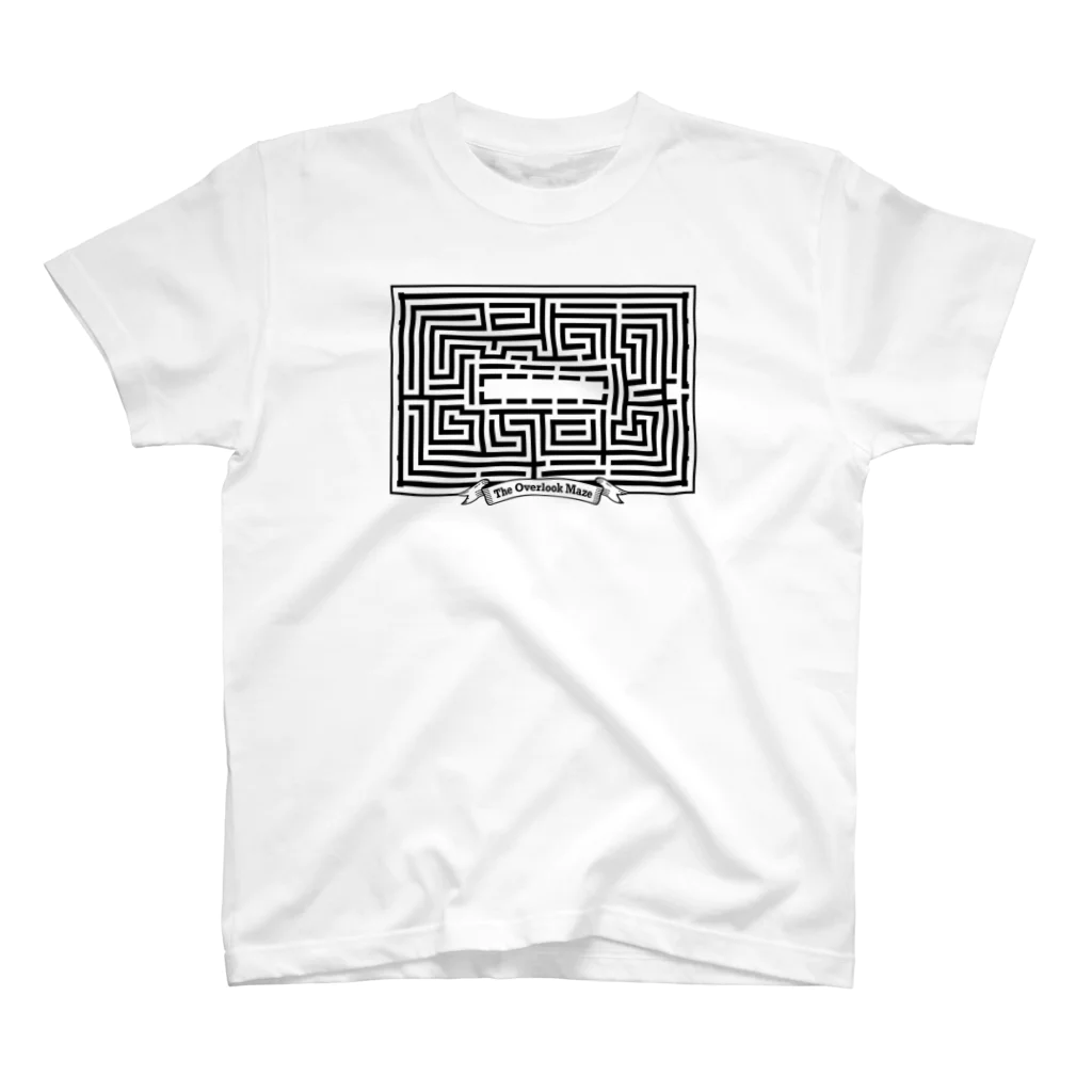 stereovisionのHotel Maze Map スタンダードTシャツ