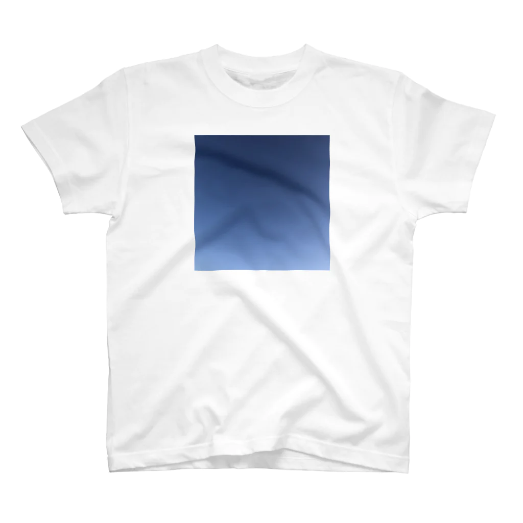 イバショ。の本物の空 青色 スタンダードTシャツ