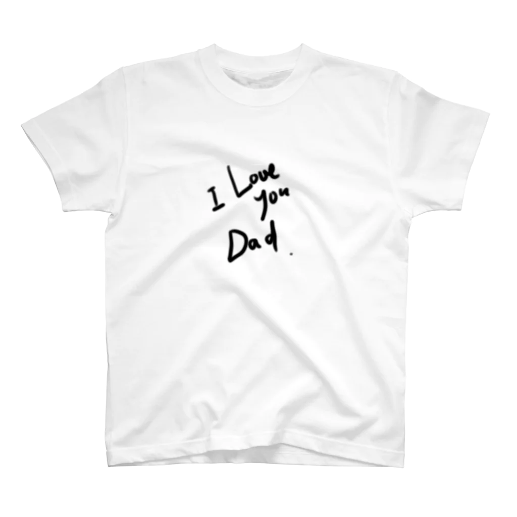 東京、子とFEELのI LOVE YOU DAD スタンダードTシャツ
