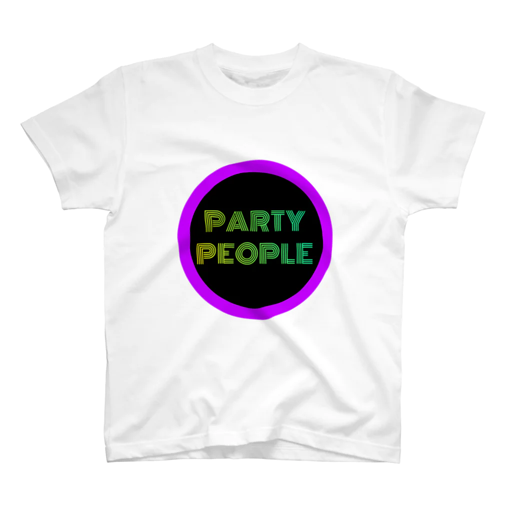 べる🌹の完全なるPARTY PEOPLE スタンダードTシャツ