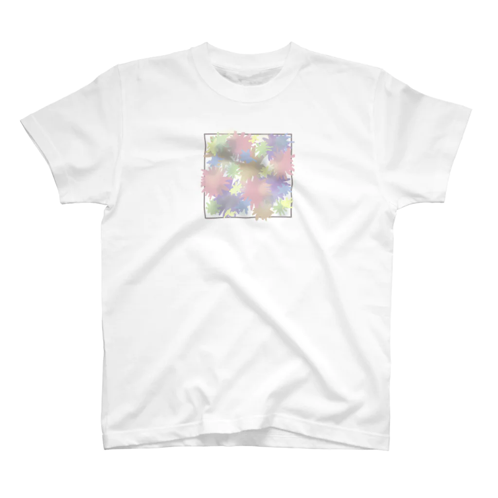 charu117のart カモフラ Regular Fit T-Shirt