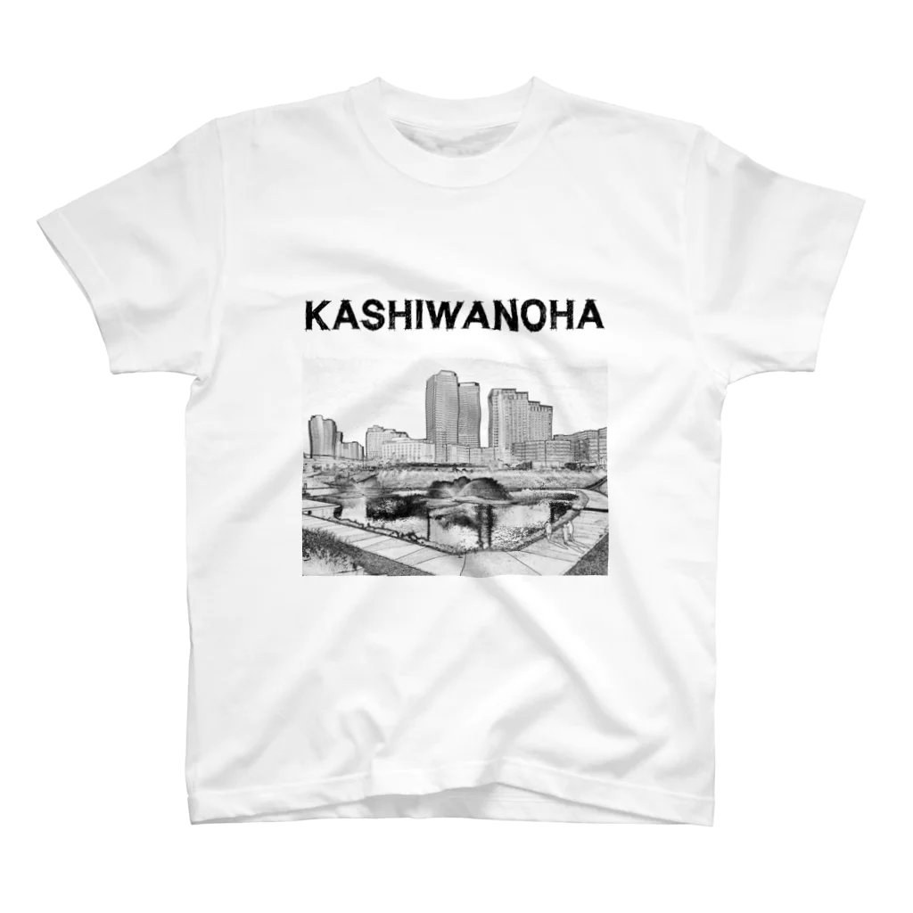 超高層ビル・都市開発研究所shopの The City 柏の葉摩天楼 Regular Fit T-Shirt