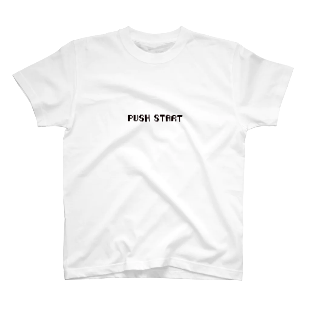 ゲッコー商店のPUSH START スタンダードTシャツ