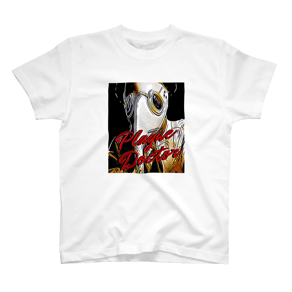 ハオ・バイ・ハオ・シュウライのPlague Doctor (Fake Horror Movie) スタンダードTシャツ