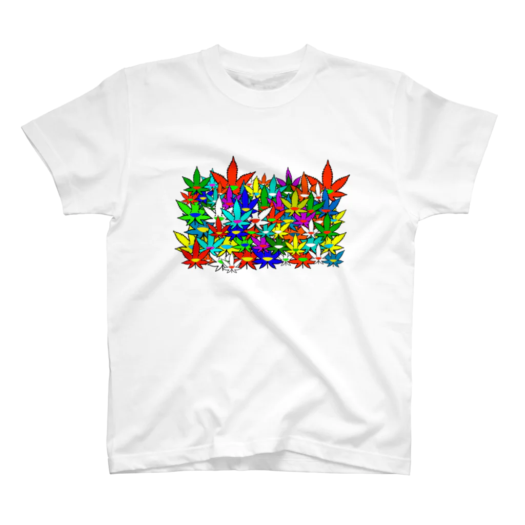 カンナビスジャパンセントラル / Cannabis Japan CentralのCJC 420フラワーTシャツ スタンダードTシャツ