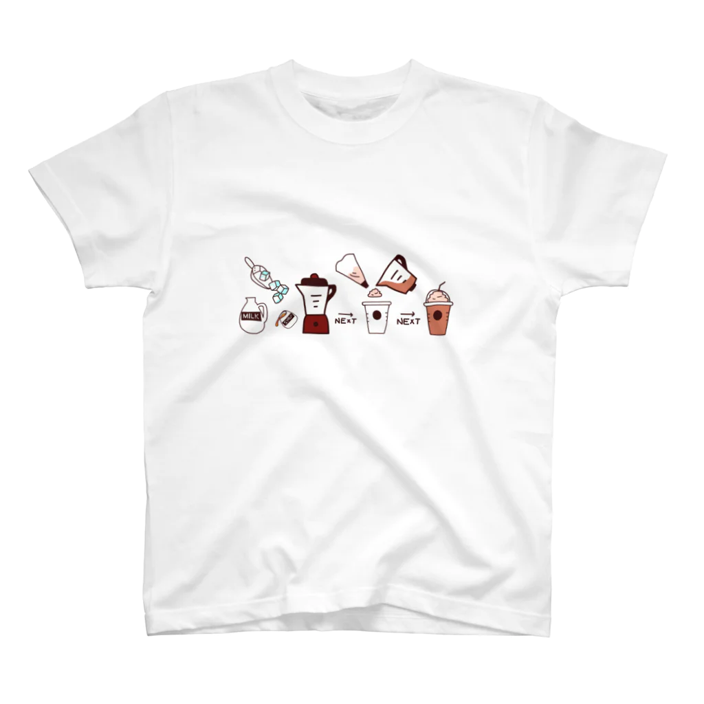 ♡バレエ♡コーヒー♡ぶたちゃん♡大好きリーナ♡のcoffee time☕️ スタンダードTシャツ