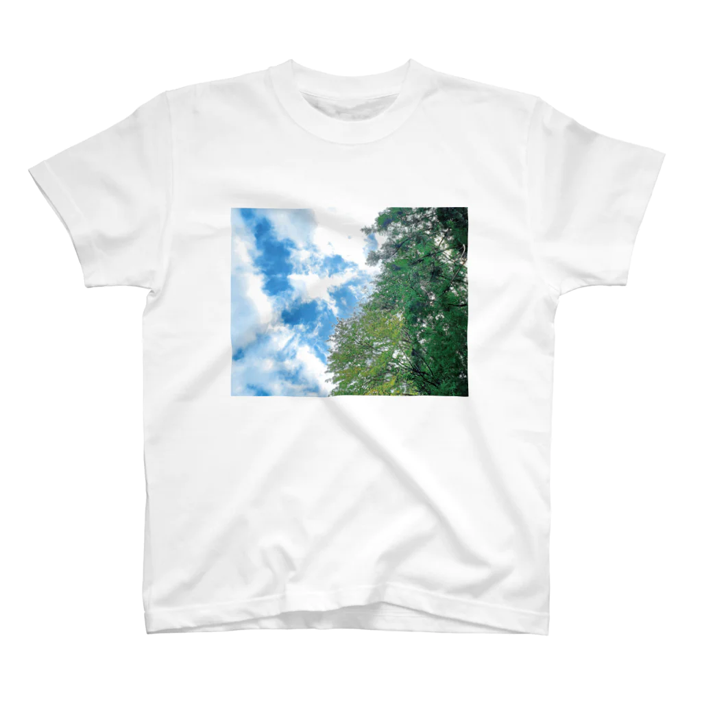 まつりのある日見上げた空 Regular Fit T-Shirt