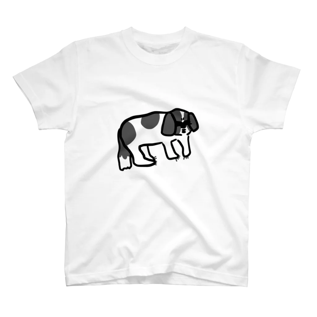 halpacaのうちの犬 スタンダードTシャツ