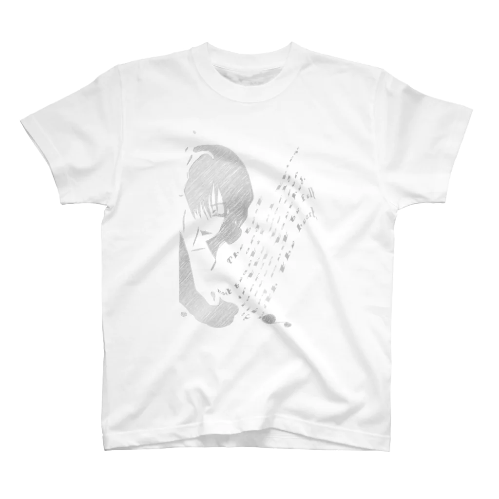 AURA_HYSTERICAのShe's so_ delicate. Regular Fit T-Shirt