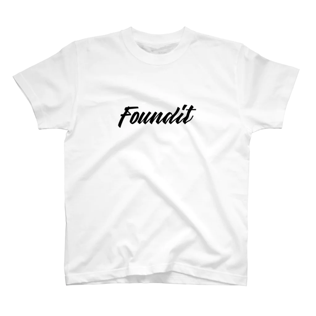 FounditのFoundit Logo (balck) スタンダードTシャツ