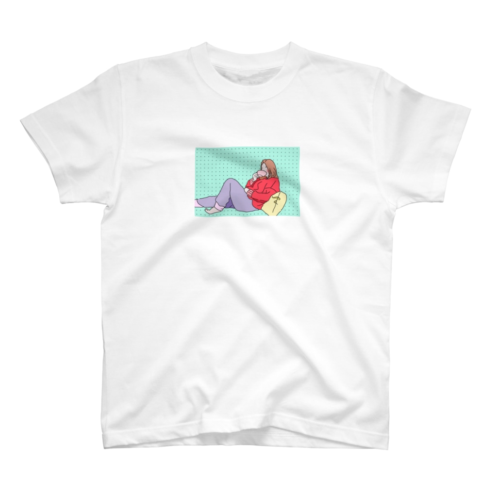 MIKI さつまいもちゃん🍠のrelax Regular Fit T-Shirt