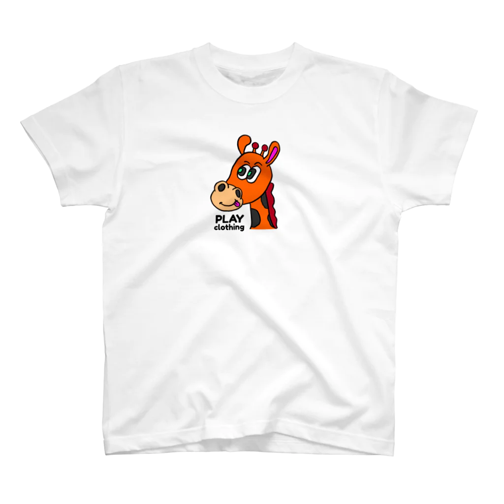 PLAY clothingのGIRAFFE OR② スタンダードTシャツ