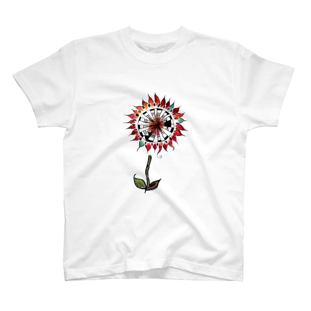 KINOKO777のお花の助 スタンダードTシャツ