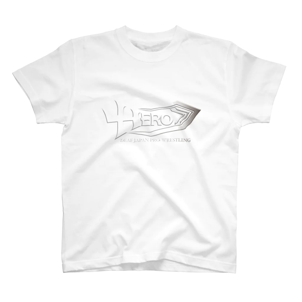 HEROバリアフリープロレスのHEROロゴ赤＆オレンジ Regular Fit T-Shirt