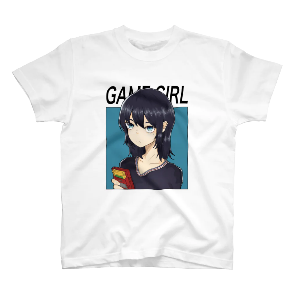 牛脂の店舗のGAME GIRL Regular Fit T-Shirt