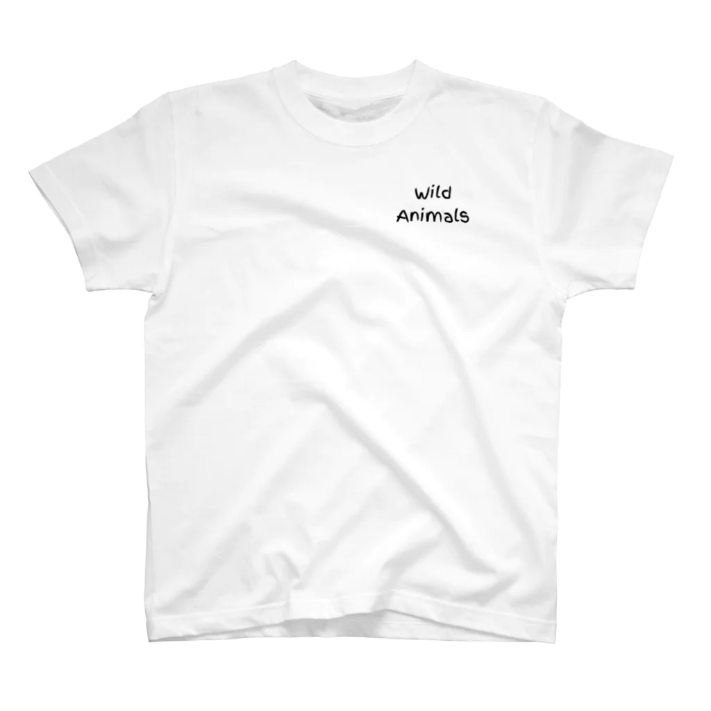 Wild Animals [公式]のTシャツ [Wild Animals公式] クジラ スタンダードTシャツ