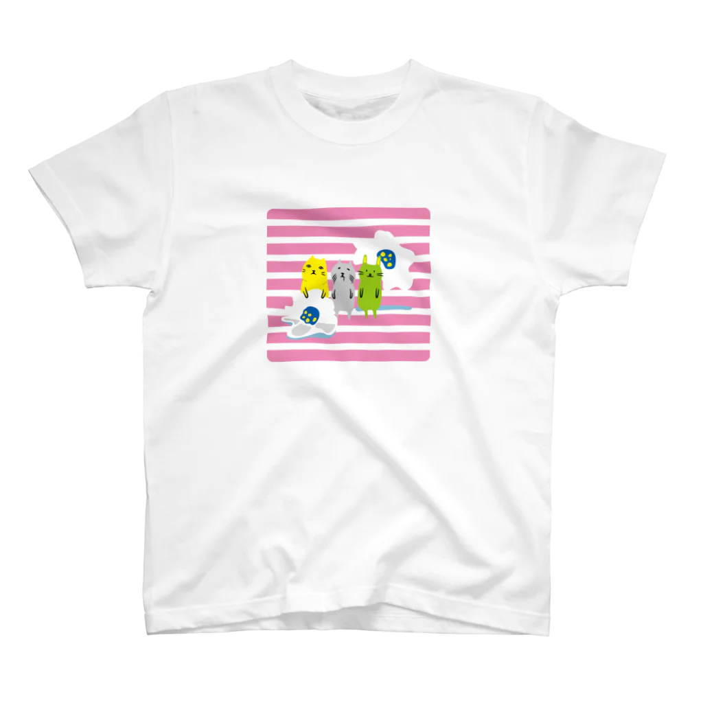 TMRの小屋のかみのこどもたちPOP スタンダードTシャツ