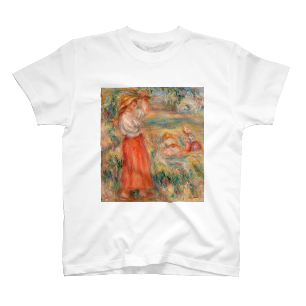 ART_collectionの「野原の女たち」ルノワール スタンダードTシャツ