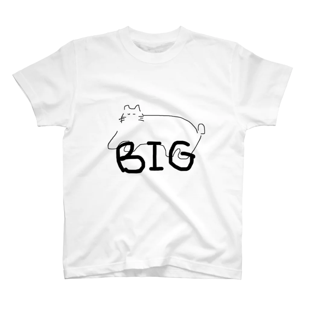 ＮＯＲＵＲＩのＢＩＧ　ねこ スタンダードTシャツ