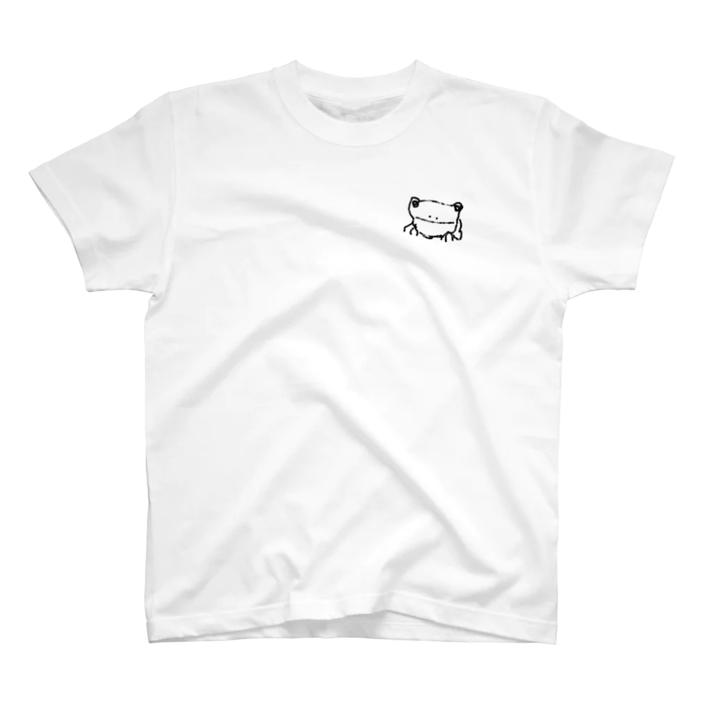 お絵描きショップのカエル Regular Fit T-Shirt