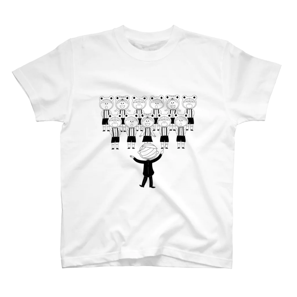 モブ子のカエルの合唱 Regular Fit T-Shirt