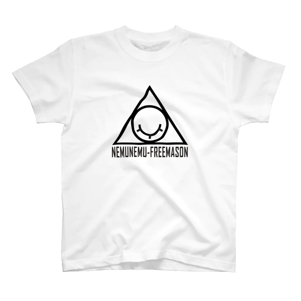 ⌬ LazyMEA ⌬のNEMUNEMU-FREEMASON Tシャツ Regular Fit T-Shirt