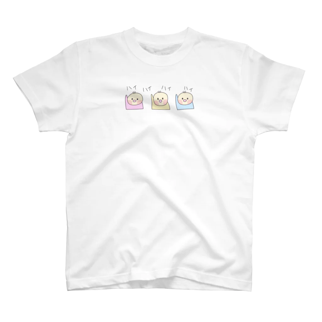 人恵の赤ちゃんハイハイ競争 Regular Fit T-Shirt