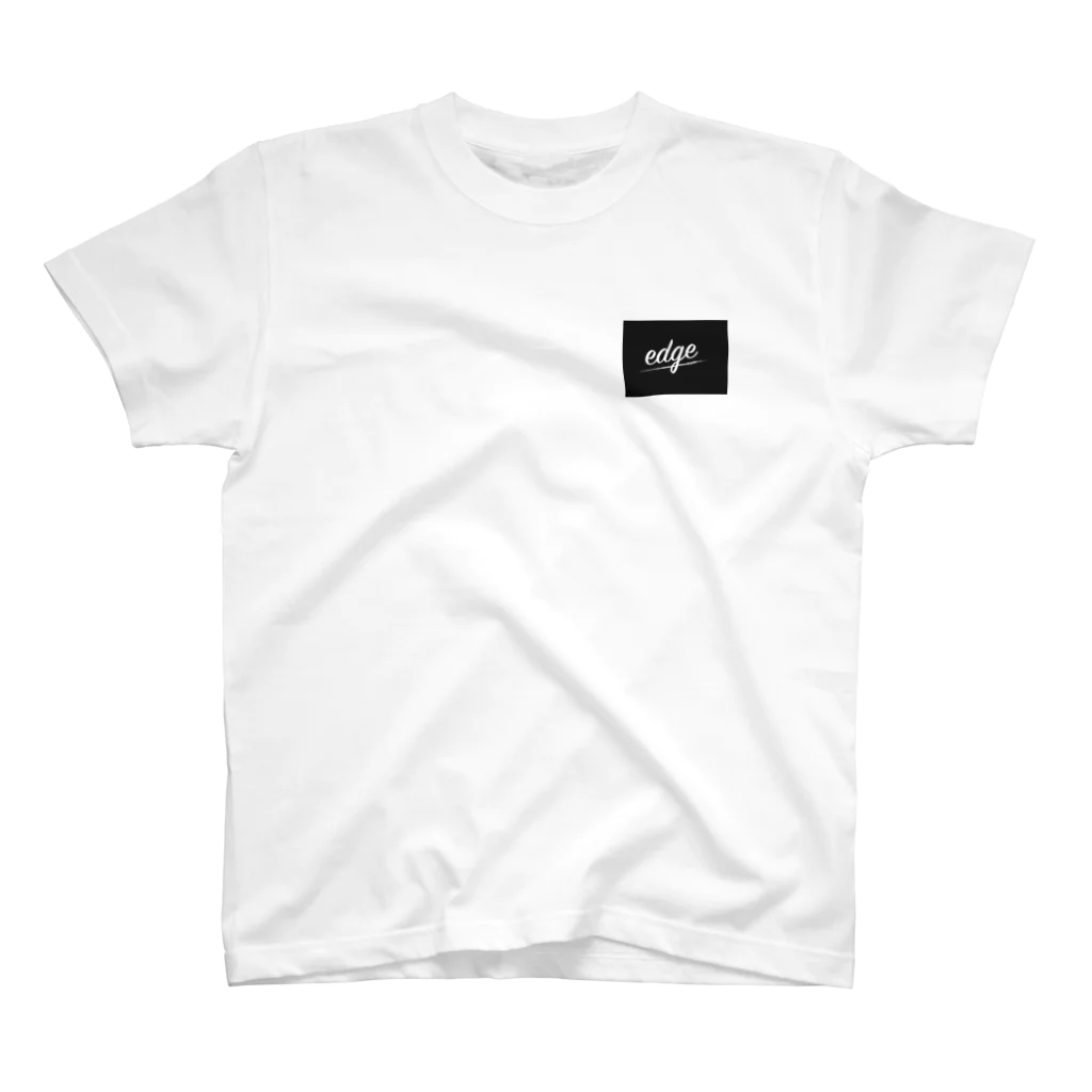 edgeのedge Tシャツ　黒 スタンダードTシャツ