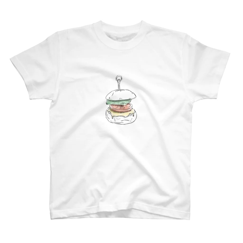 milkのhamburger スタンダードTシャツ