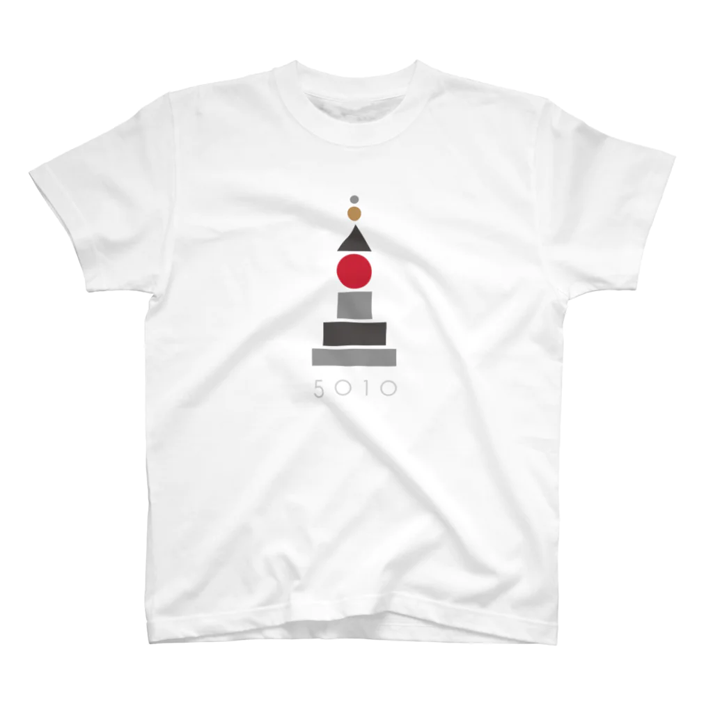 ぐれい部ショップの五輪塔 スタンダードTシャツ