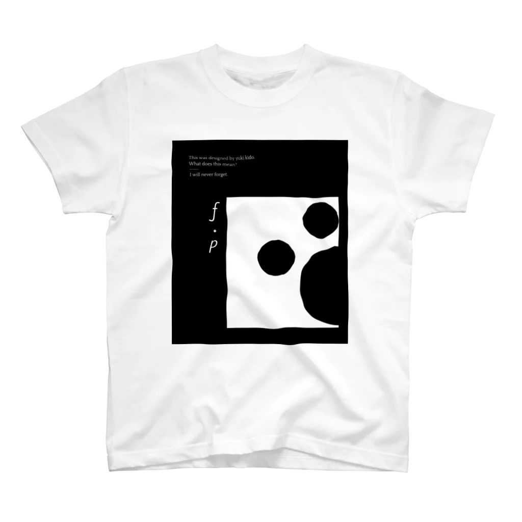 ATELIER "MONOCHROME"のf・p（Monochrome:） Regular Fit T-Shirt