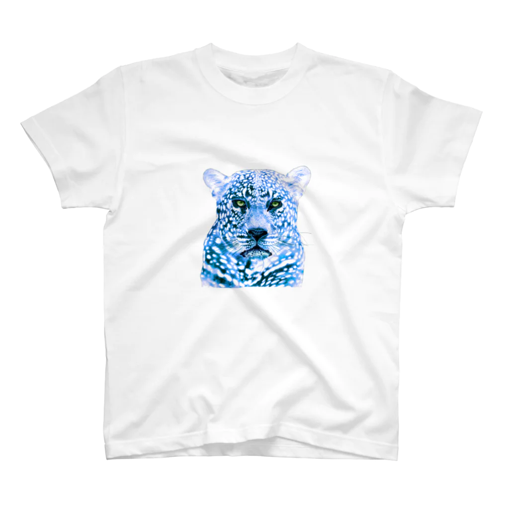 Hugki!!のSky Leopard Regular Fit T-Shirt