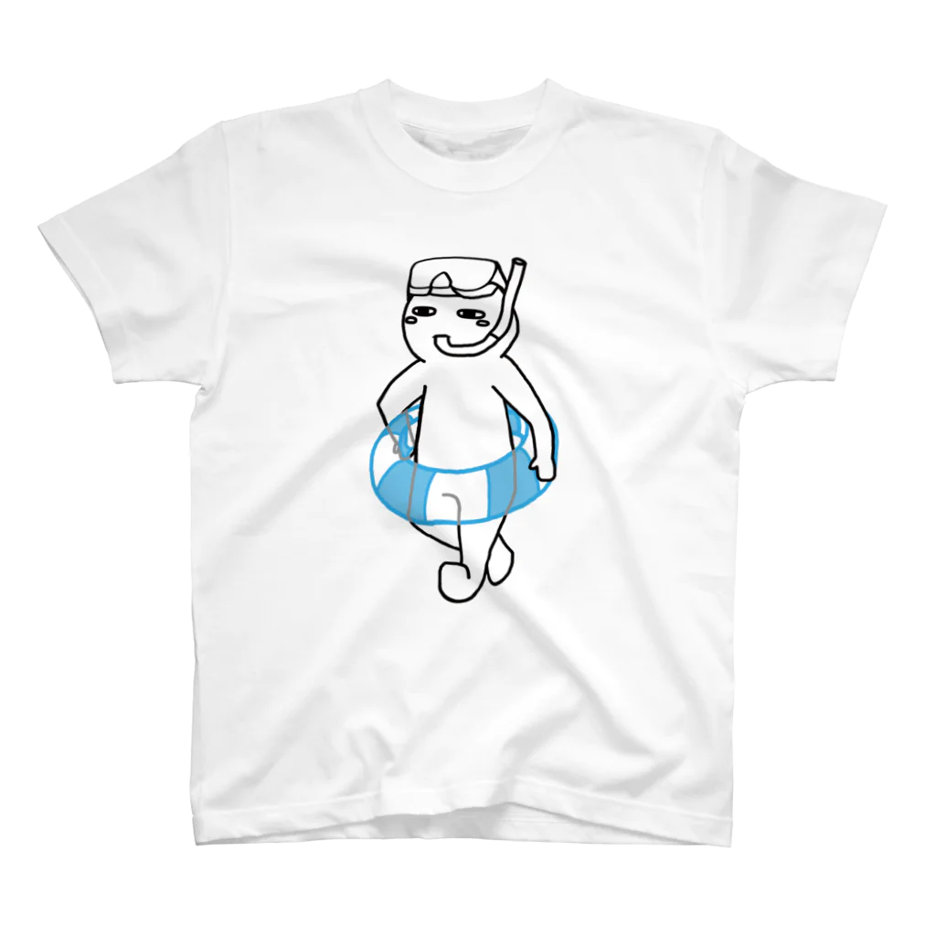 思う屋の夏は嫌いだ(文字無し) スタンダードTシャツ