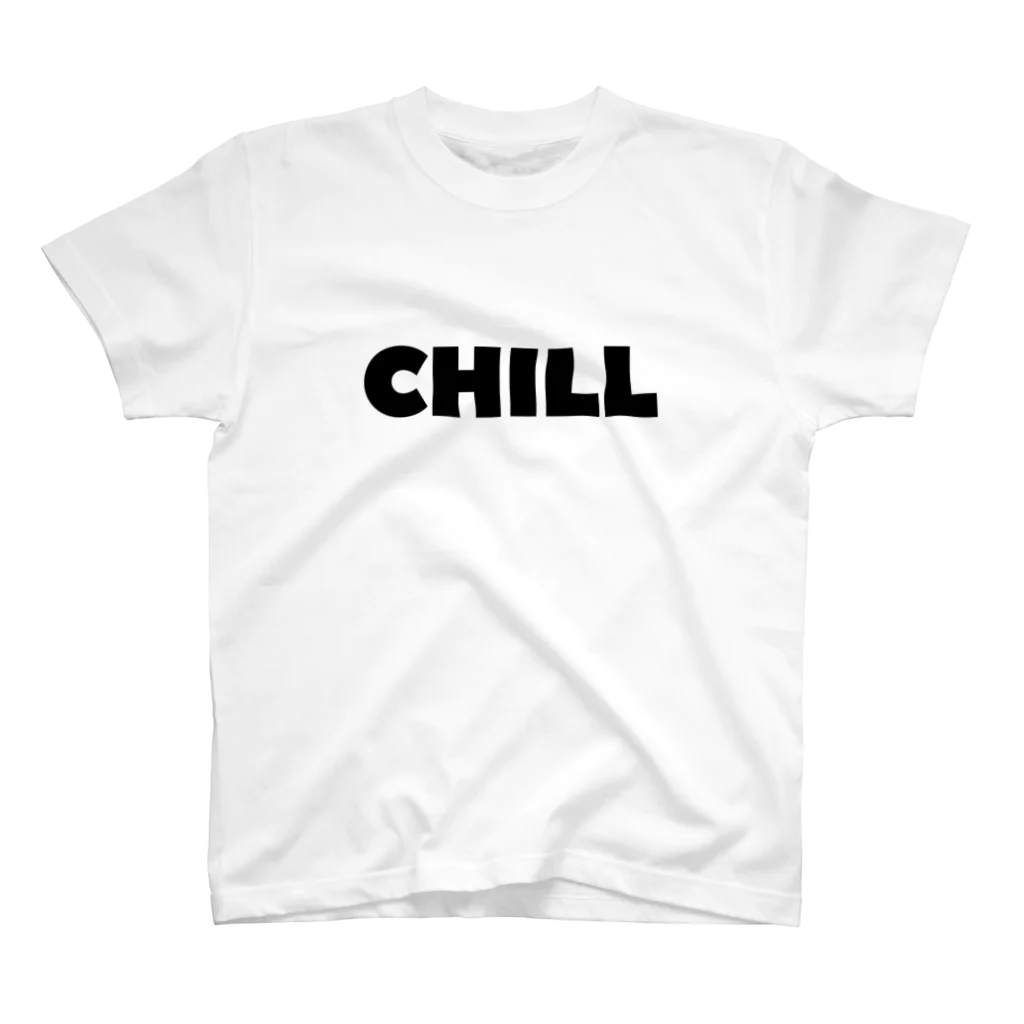 TYPOGRAPHIESのCHILL スタンダードTシャツ