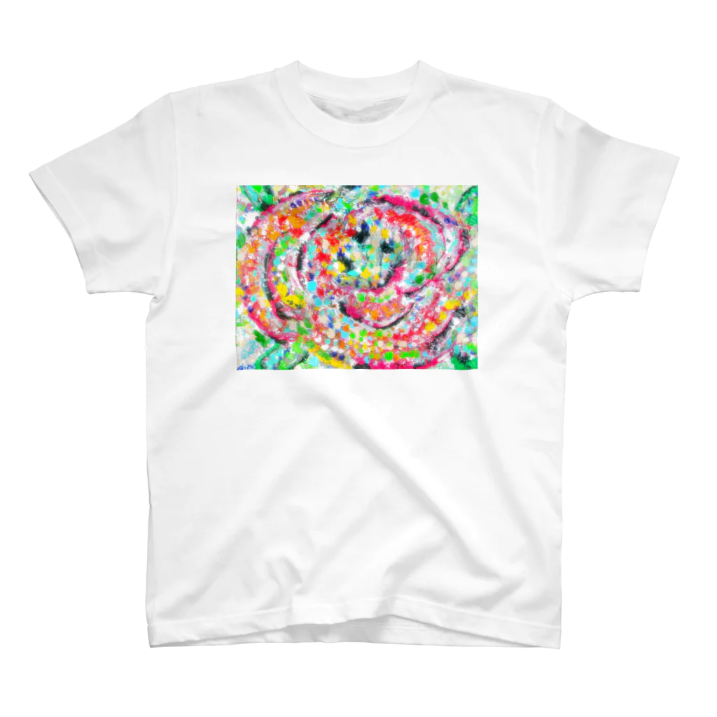 mikoのPINK ROSE 1 スタンダードTシャツ