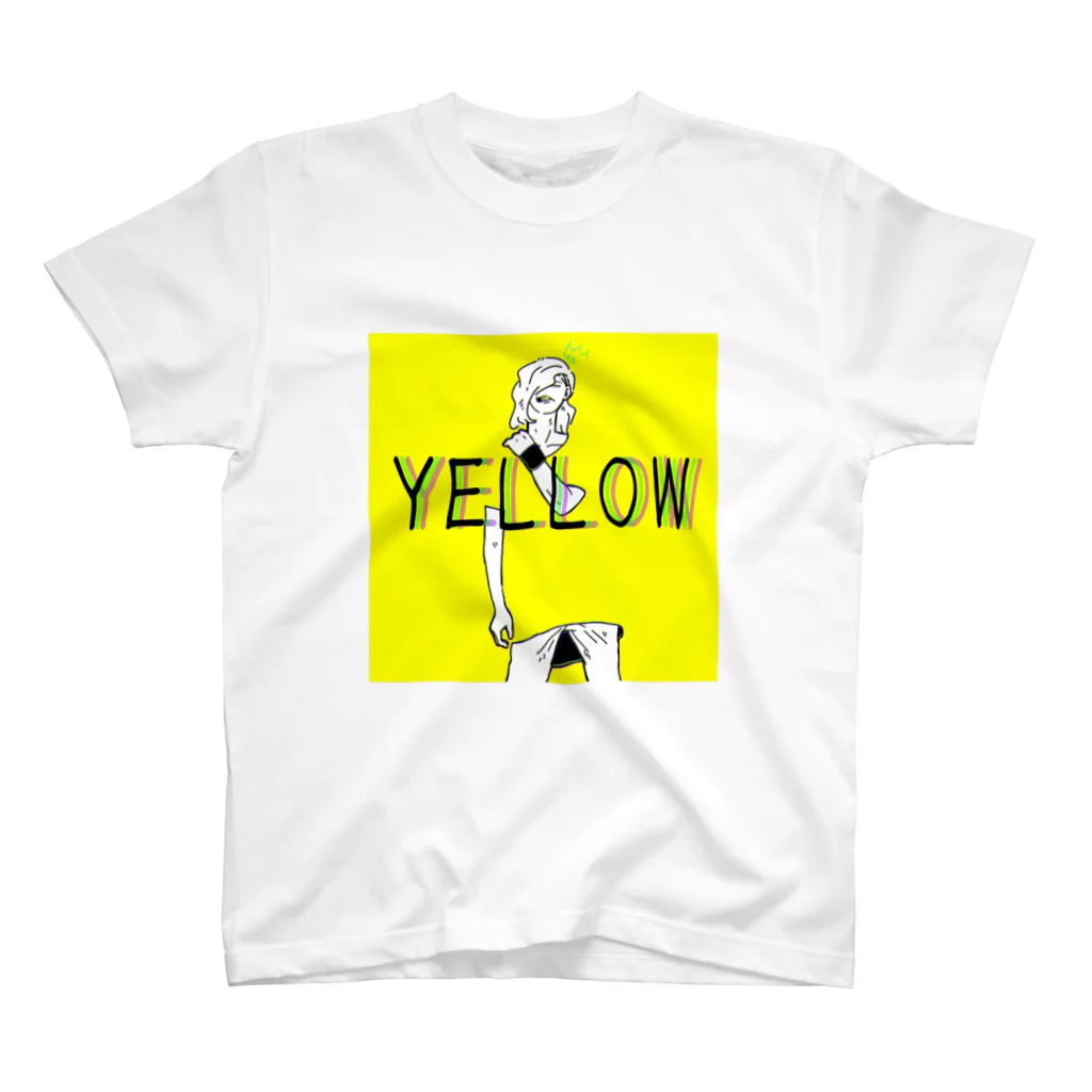 m e G u r uの YELLOW Boy Regular Fit T-Shirt